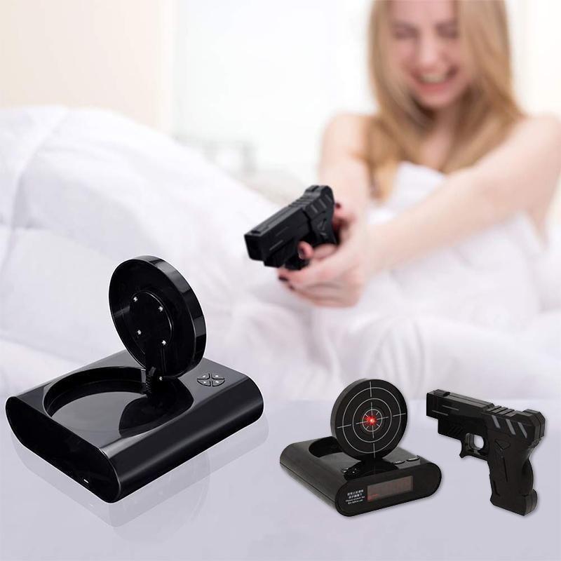 Tactical Gun Shot Wake Up Alarm Clock - Halri