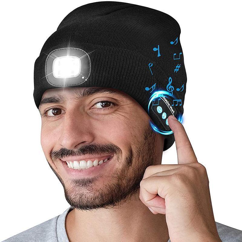 Premium Wireless Music LED Beanie Hat - Halri