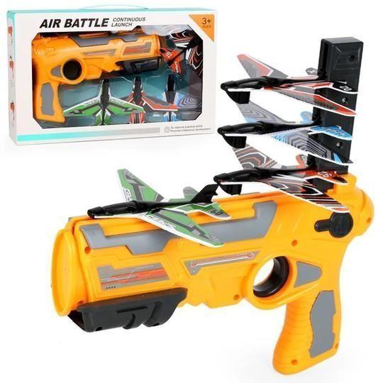 Fun Flying Toy Catapult Airplane