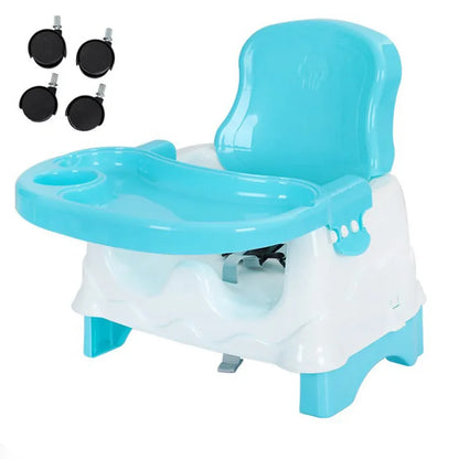 Practical Baby Dining Chair with Tray & Harness