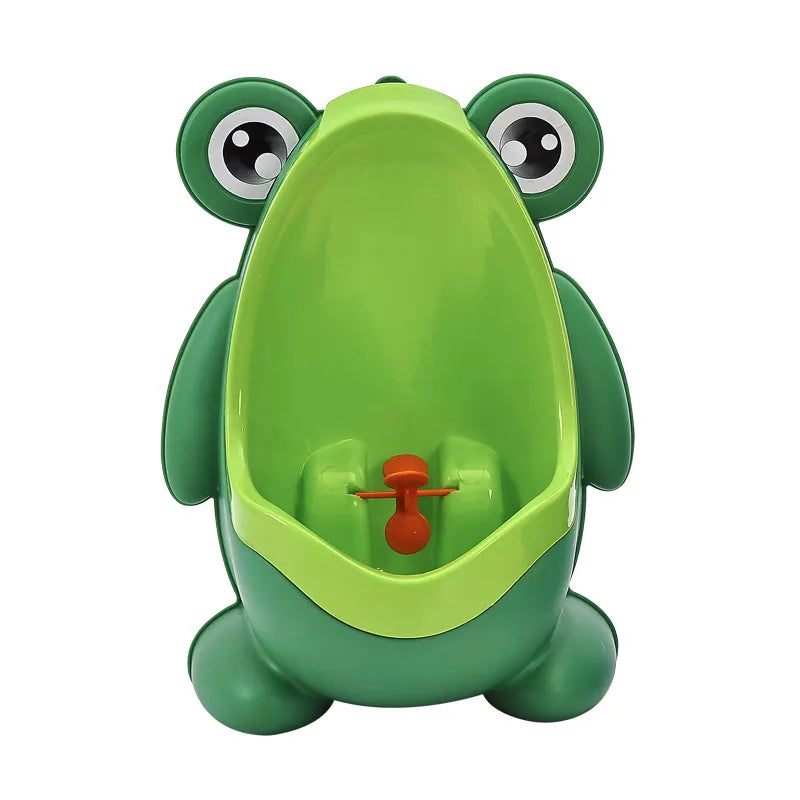 Colorful Frog Shaped Potty for Kids Boys