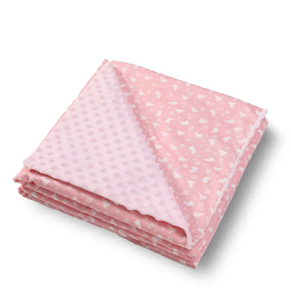 Plush Baby Throw Blanket