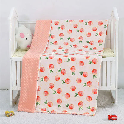 Plush Baby Throw Blanket