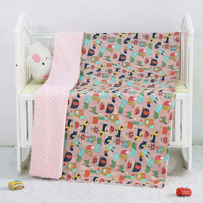 Plush Baby Throw Blanket - Halri