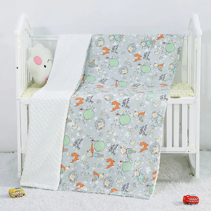 Plush Baby Throw Blanket