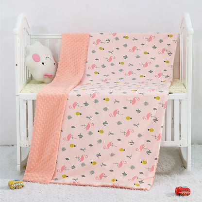 Plush Baby Throw Blanket