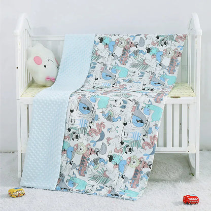 Plush Baby Throw Blanket