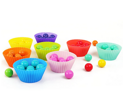 Educational Wooden Bead Sorting Toy