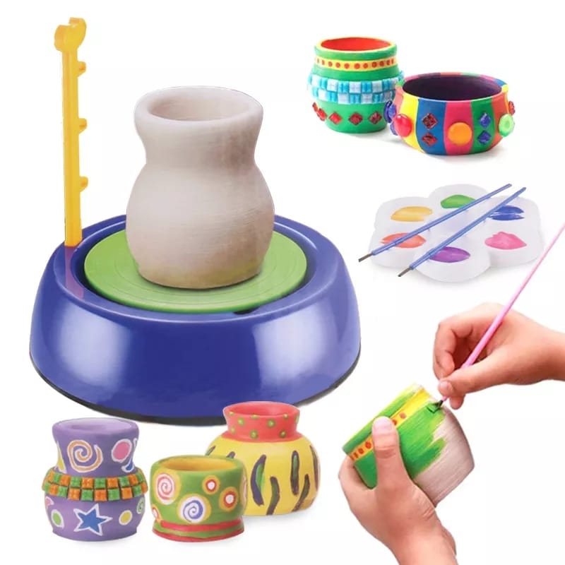 Fun Kids Pottery Making Kit - Halri