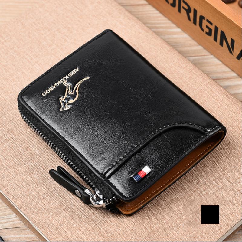 Secure Leather Men's RFID Wallet