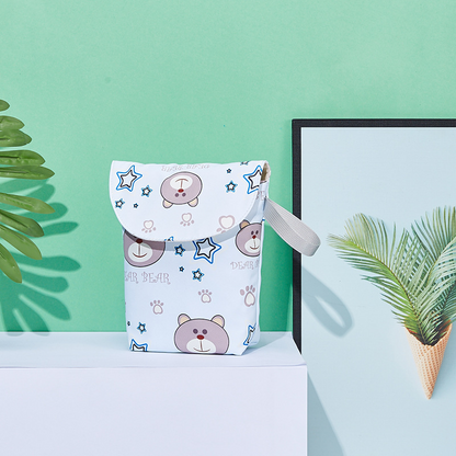 Waterproof Baby Bag with Zipper – Stroller Wet Bag