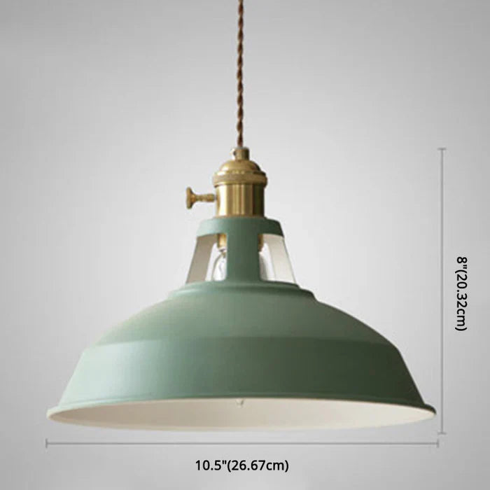 Vintage Metal Pendant Light