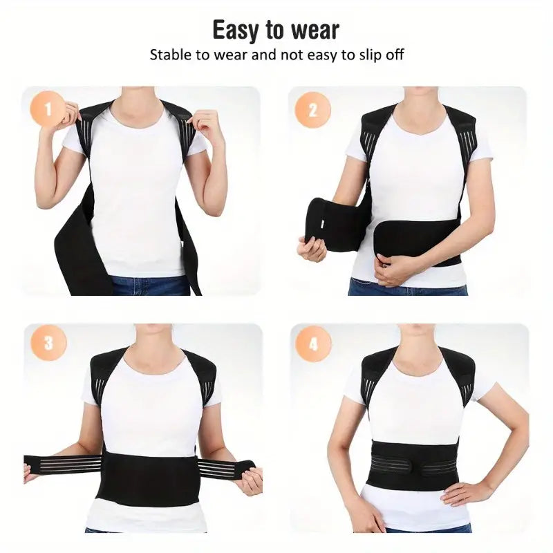 Supportive Posture Correction Back Belt