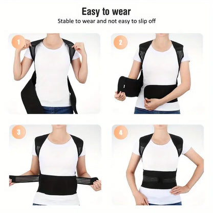 Supportive Posture Correction Back Belt
