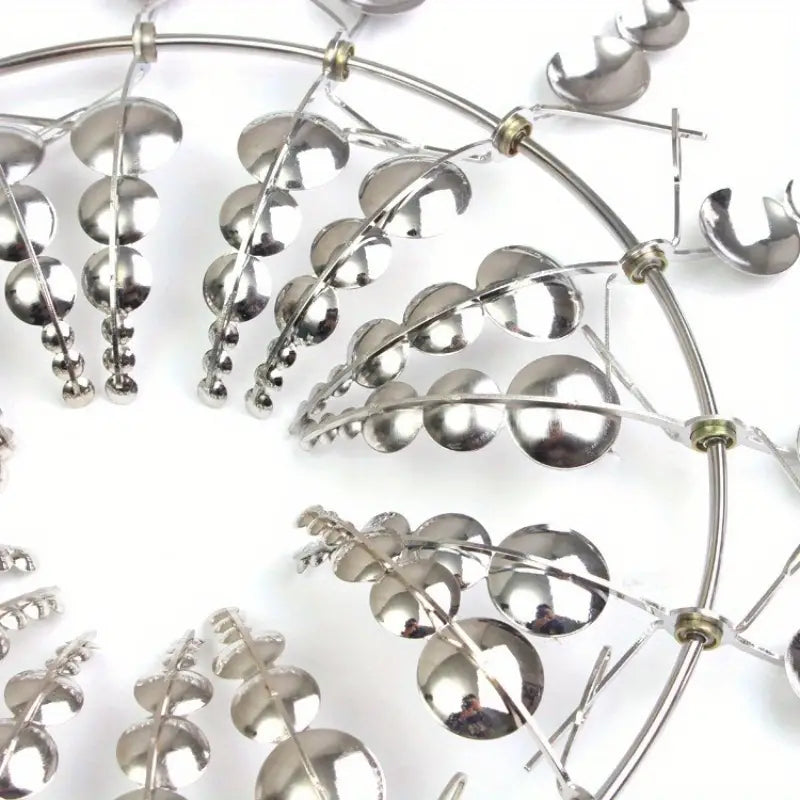 Outdoor Decorative Metal Wind Spinner Sculpture