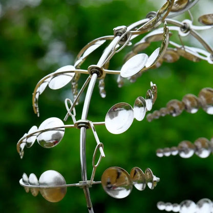 Outdoor Decorative Metal Wind Spinner Sculpture