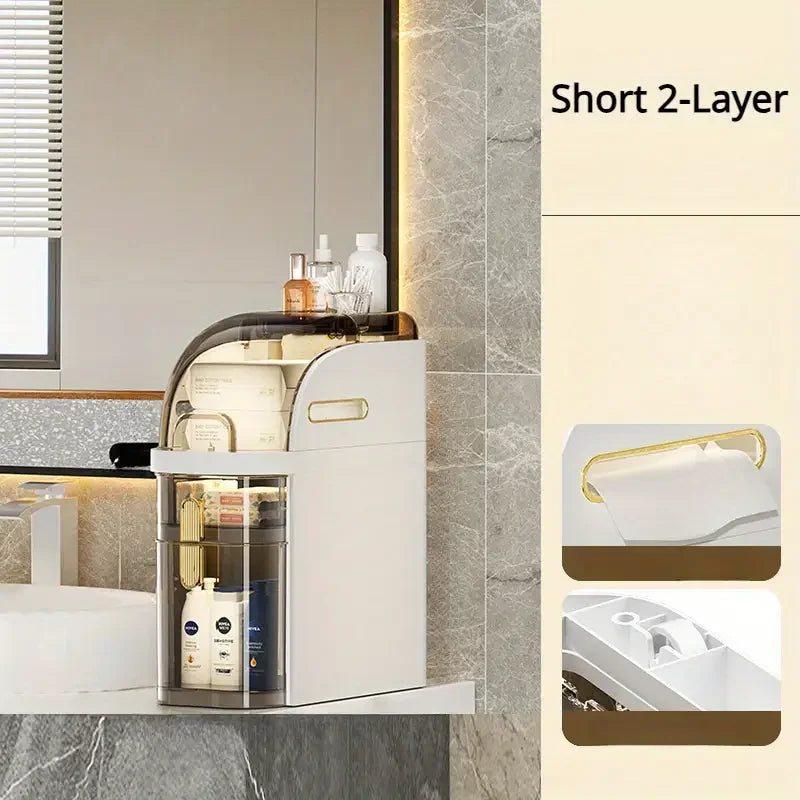 Compact Bathroom Storage Cart - Halri