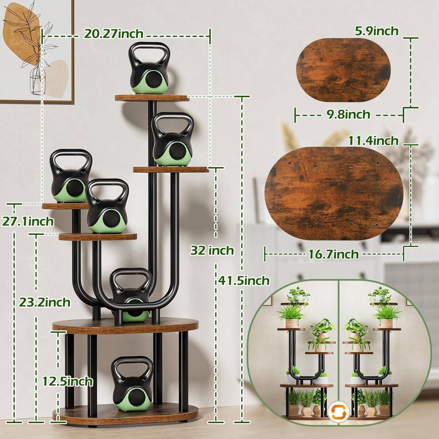 Indoor Herb Garden with LED Lights