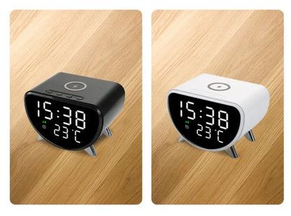 Compact WiFi Smart Camera Alarm Clock
