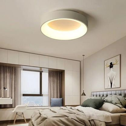 Sleek Flat Ceiling Lamp for Living Room Lighting - Halri