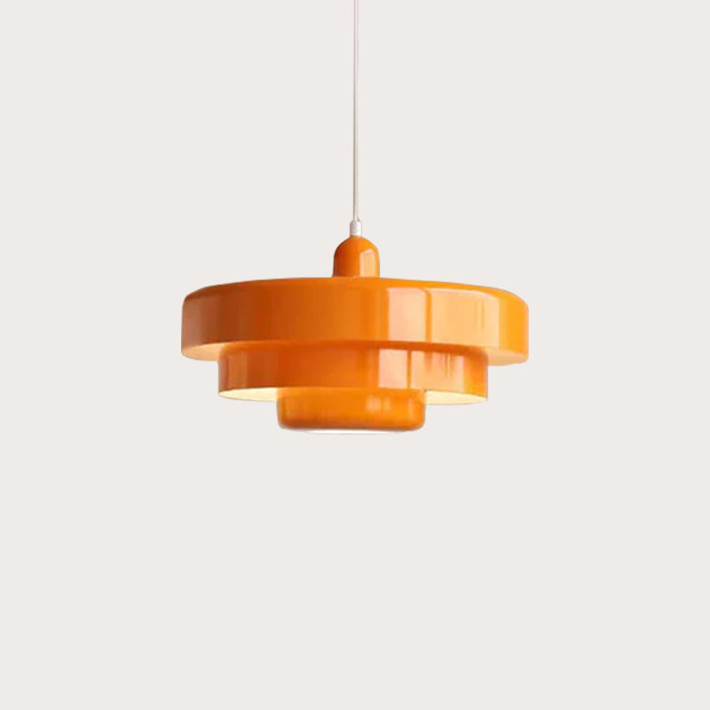 Medieval Retro Three-Tier Iron Pendant Light