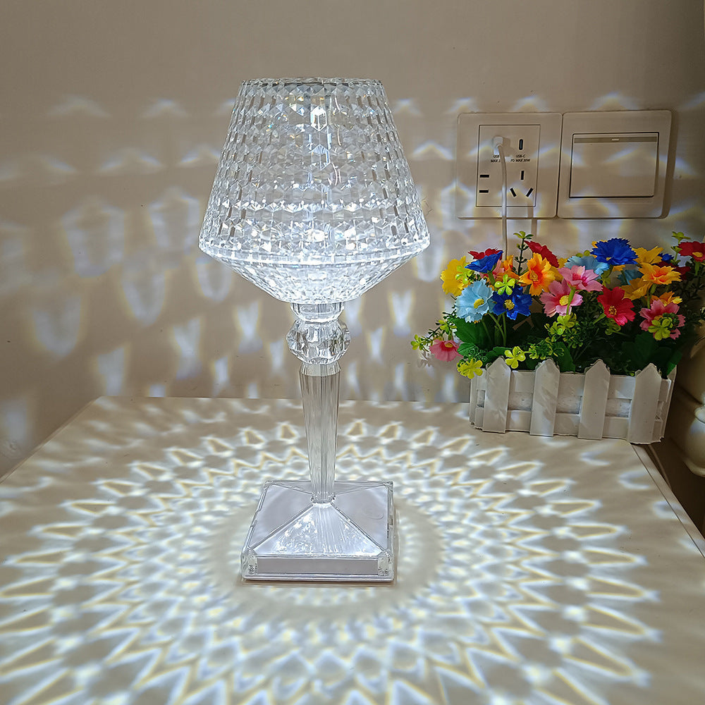 Romantic Touch Bedside Table Lamp Warm Night Light