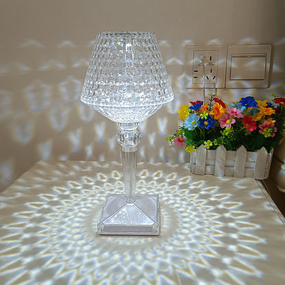 Romantic Touch Bedside Table Lamp Warm Night Light