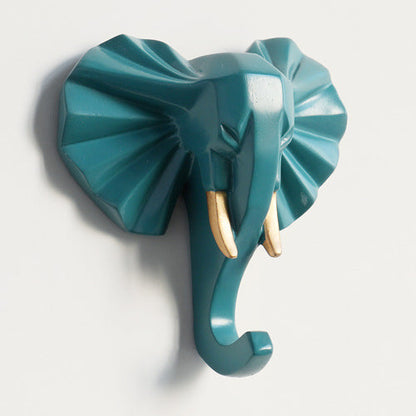Fun Animal Wall Key Holder No Nail Coat Hook