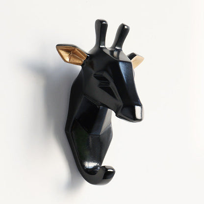 Fun Animal Wall Key Holder No Nail Coat Hook