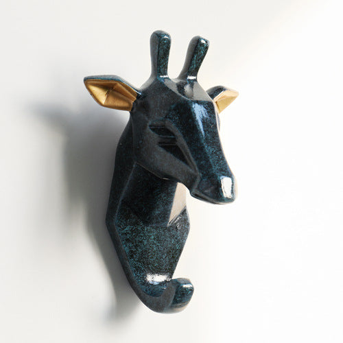 Fun Animal Wall Key Holder No Nail Coat Hook