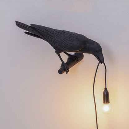 Unique Bird Shaped Table Lamp Decorative Bedside Light