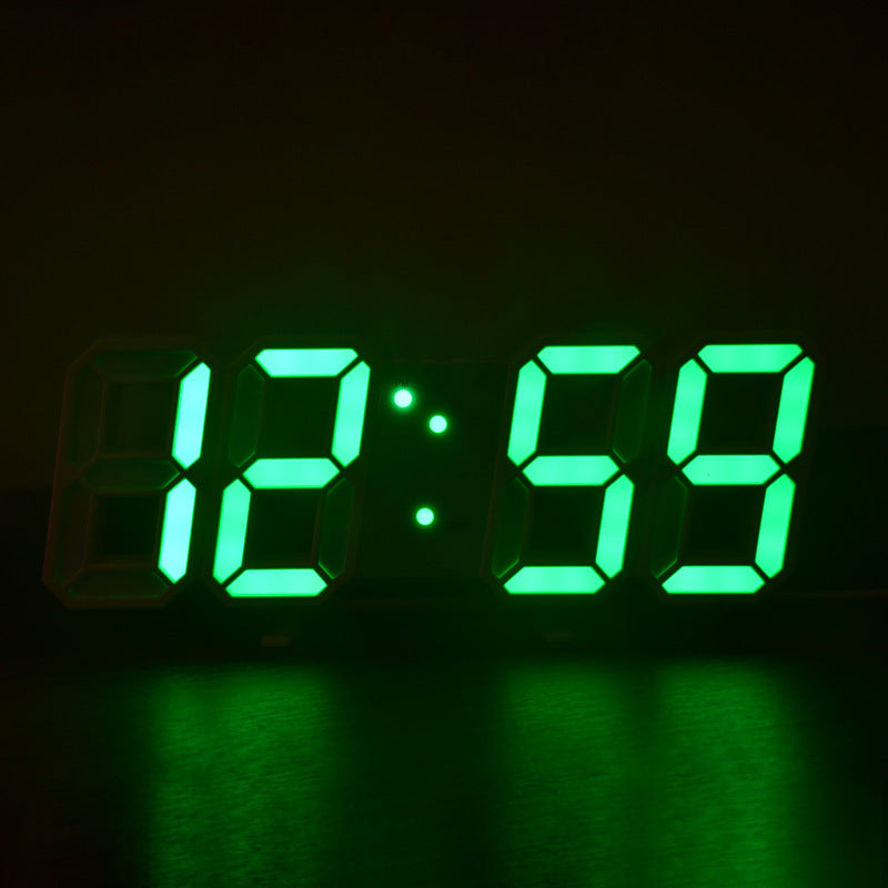 Modern LED Wall Clock Home Decor Display