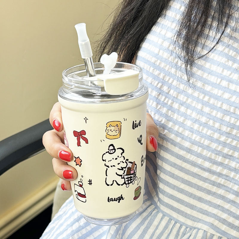 Insulated Mug | Premium Cute Thermal 24H Leak Proof Cup