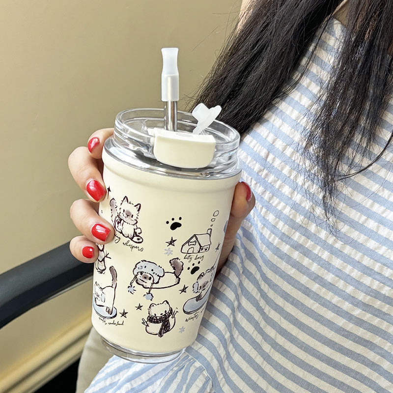 Insulated Mug | Premium Cute Thermal 24H Leak Proof Cup