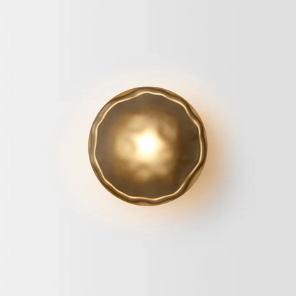 Sleek Glass Panel Wall Light