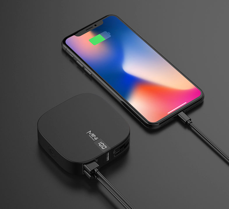 Compact 10000mAh Portable Charger with Fast Dual USB - Halri