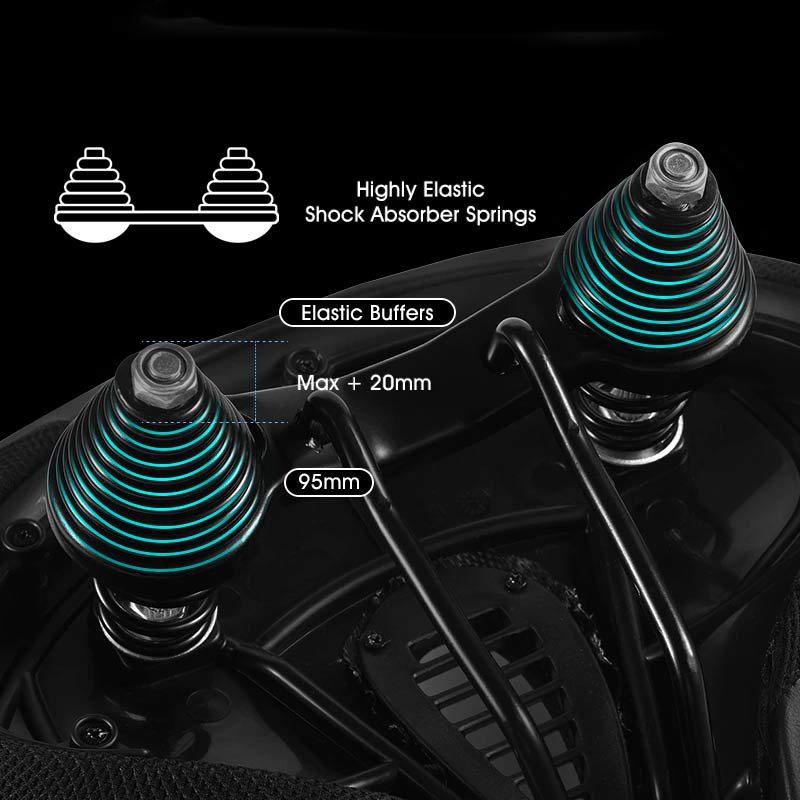Extra Comfortable Wide Bike Seat