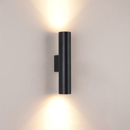 Silver Double Head Wall Light
