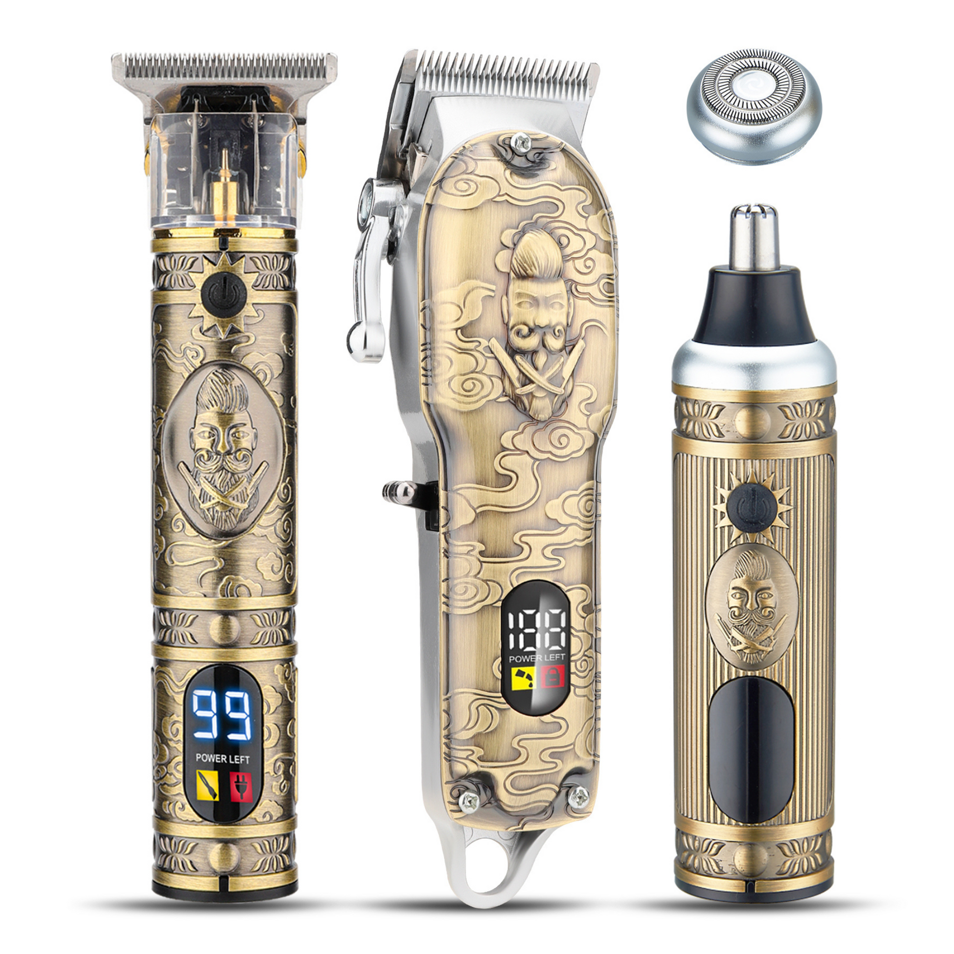 Premium 4-in-1 Grooming Clipper Set - Halri