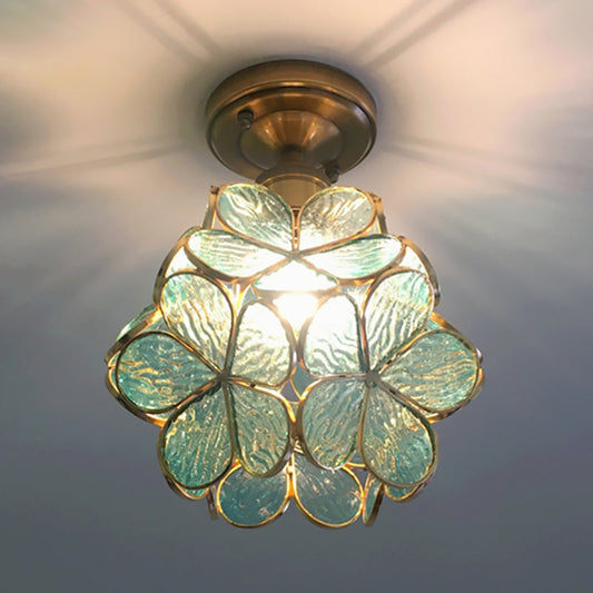 Vintage Style Tiffany Ceiling Lamp - Halri