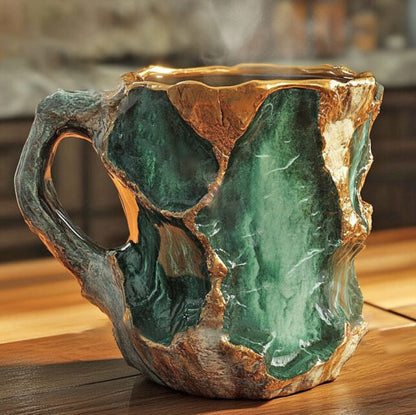 Premium Handmade Ceramic Coffee Mug, Insulated, Microwave Safe