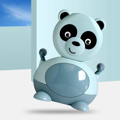 Cute Panda Potty Chair for Kids - Soft PU Seat