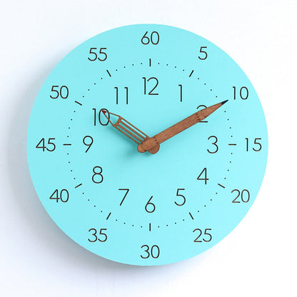Fun Kids Wall Clock with Quiet Movement