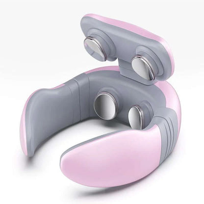 Portable Neck Massager with Adjustable Rotating Nodes