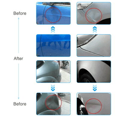 Easy Car Dent Repair Tool Kit with 18 Tabs