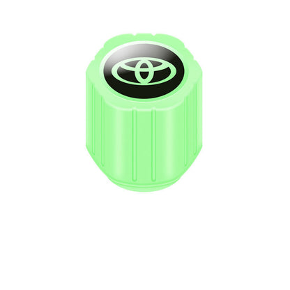 Bright Green Universal Tire Valve Stem Caps 20-Pack