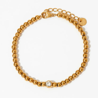 Luxury 18k Diamond Gemstone Necklace and Bracelet Set