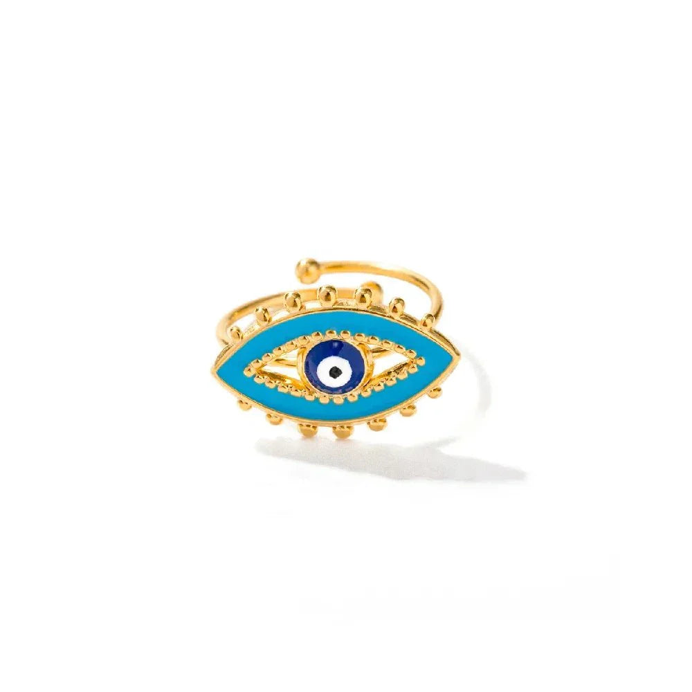 Halri | 18k Vintage Protection Eye Rings