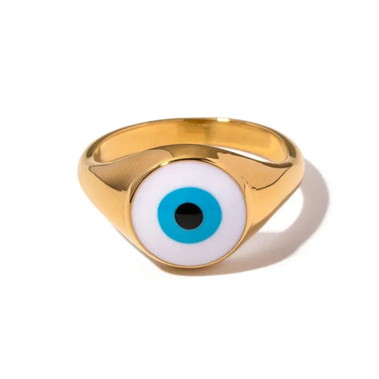 Halri | 18k Vintage Protection Eye Rings