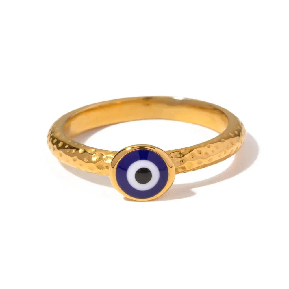 Halri | 18k Vintage Protection Eye Rings